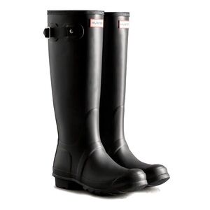 Hunter Women's Original Tall Boot - US 7F/6M UK 5 - Black